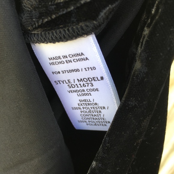 NWT Splendid Slip Cami Dress Crushed Velvet Black - Picture 11 of 13